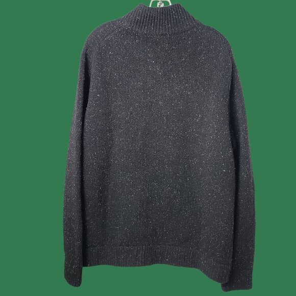 Patagonia Fisherman's Stitch 3 Button Placket Recycled Material Sweater Medium - Picture 2 of 10